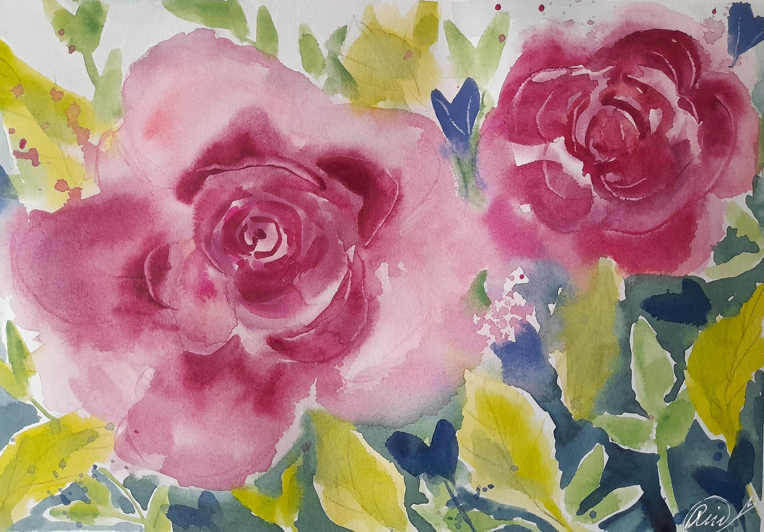 two roses - image 1 - student project