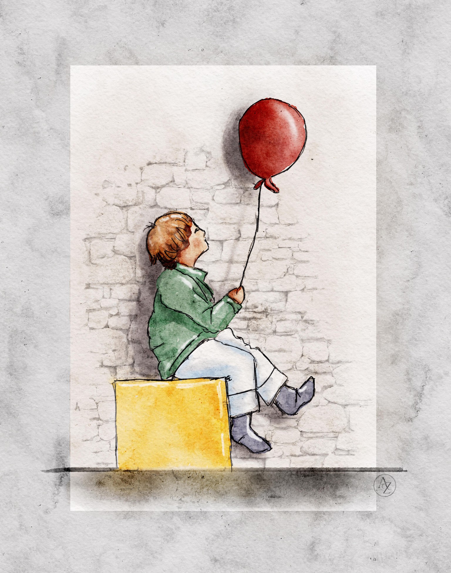 Happy alone - image 1 - student project