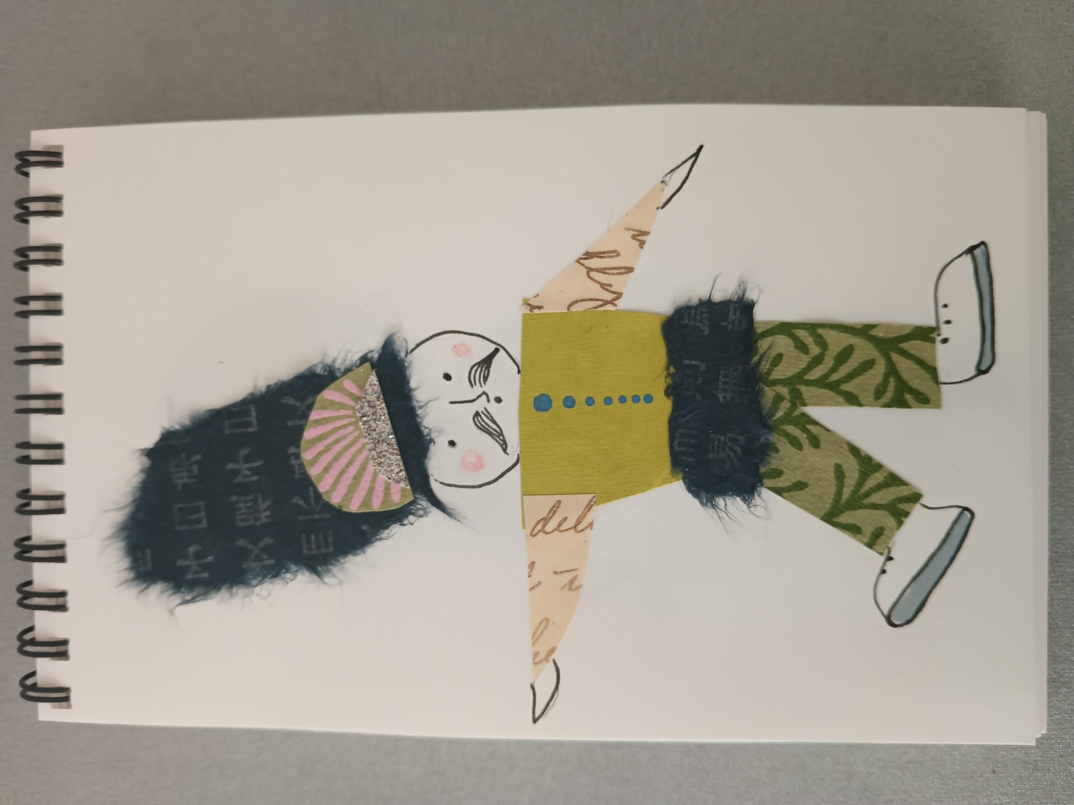 Cheerful Collage Characters - image 4 - student project