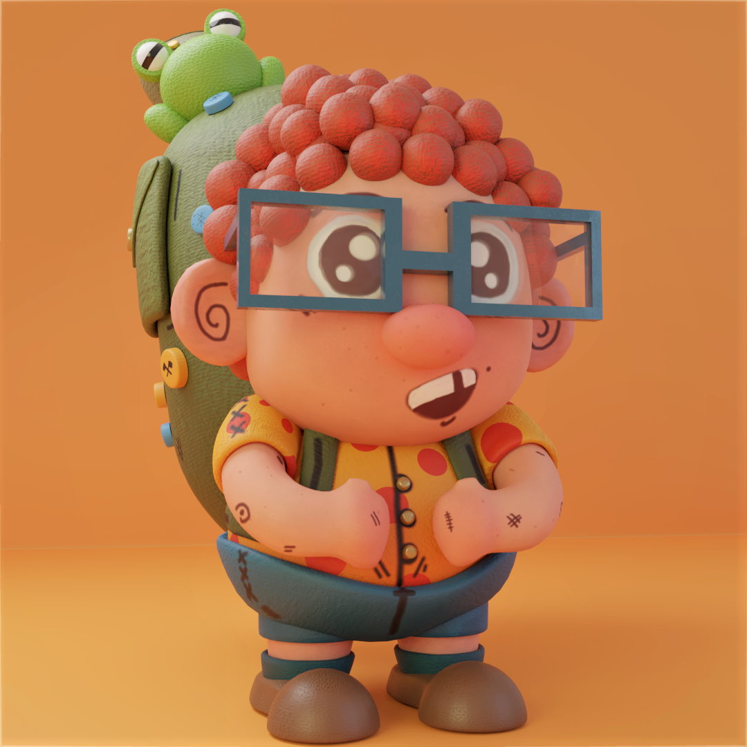 Kid with a Backpack - image 2 - student project