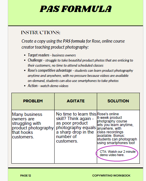 4 Projects - Features $ Benefits, and the Three Frameworks - image 9 - student project