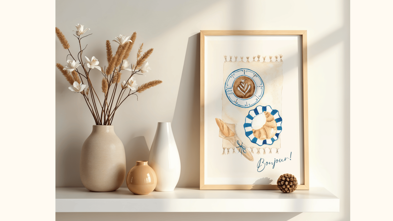 My watercolor french picnic! - image 3 - student project