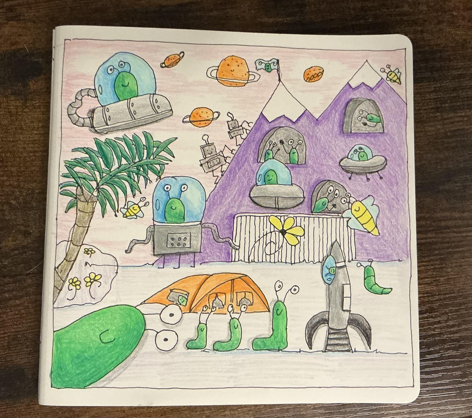 Alien World - image 1 - student project