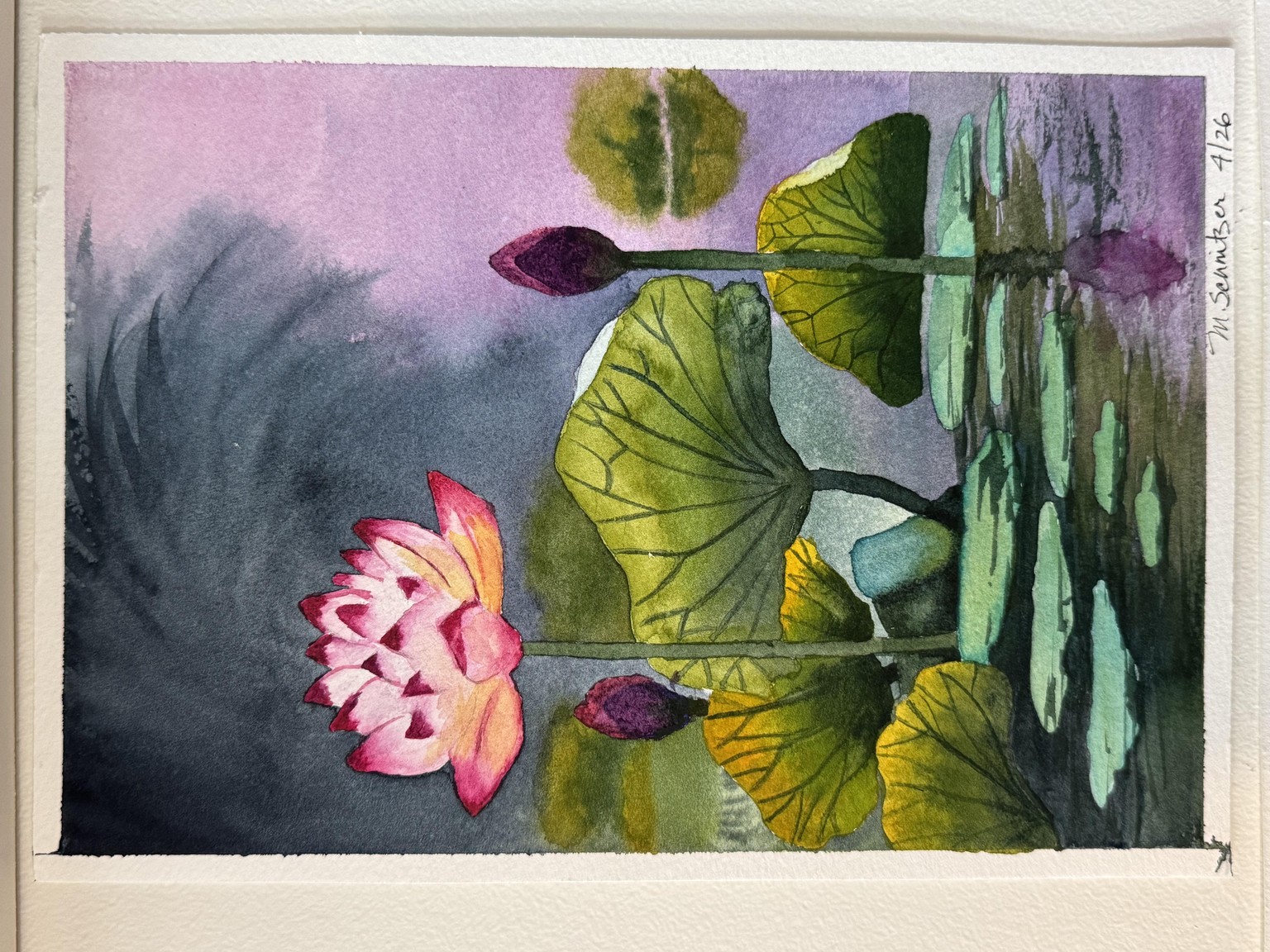 Dreamy Lotus Lake - image 1 - student project