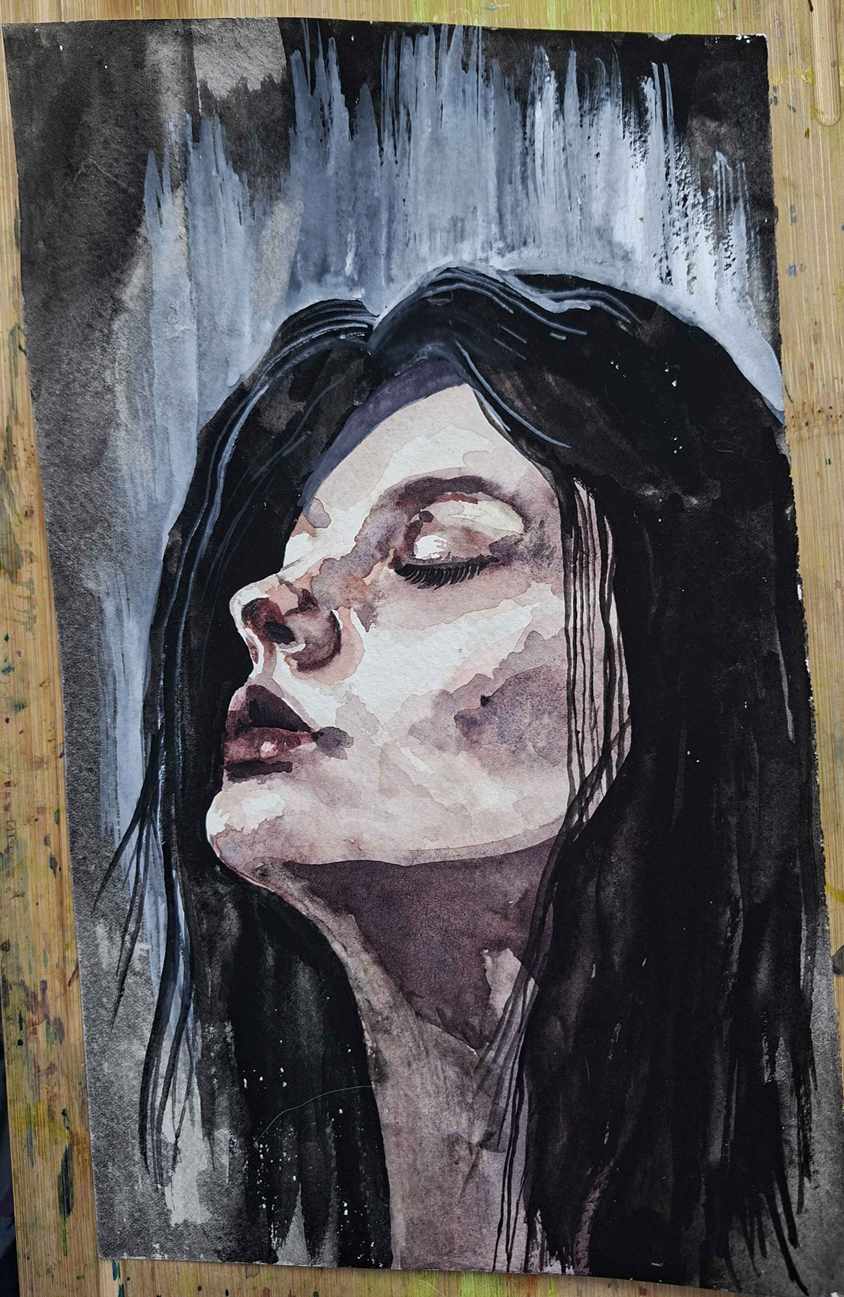 4 portrait attempts - image 2 - student project