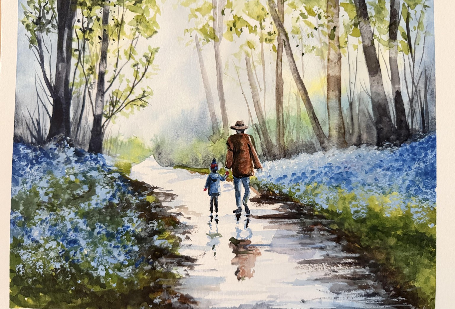 Woodland Bluebells - image 1 - student project