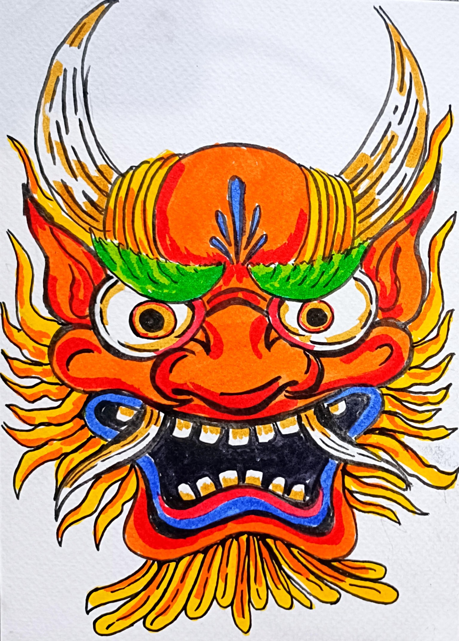 Demons and Guardian masks - image 5 - student project