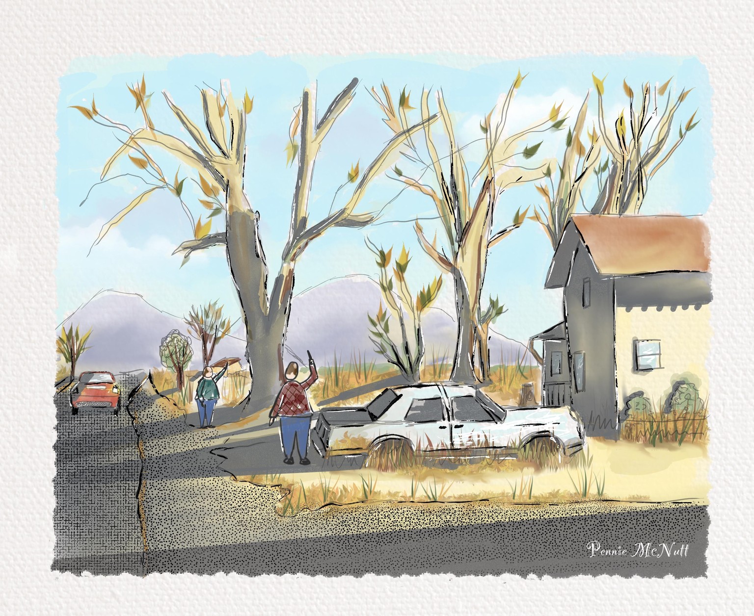 Quiet Meadow afternoon and Life in the Country - image 1 - student project