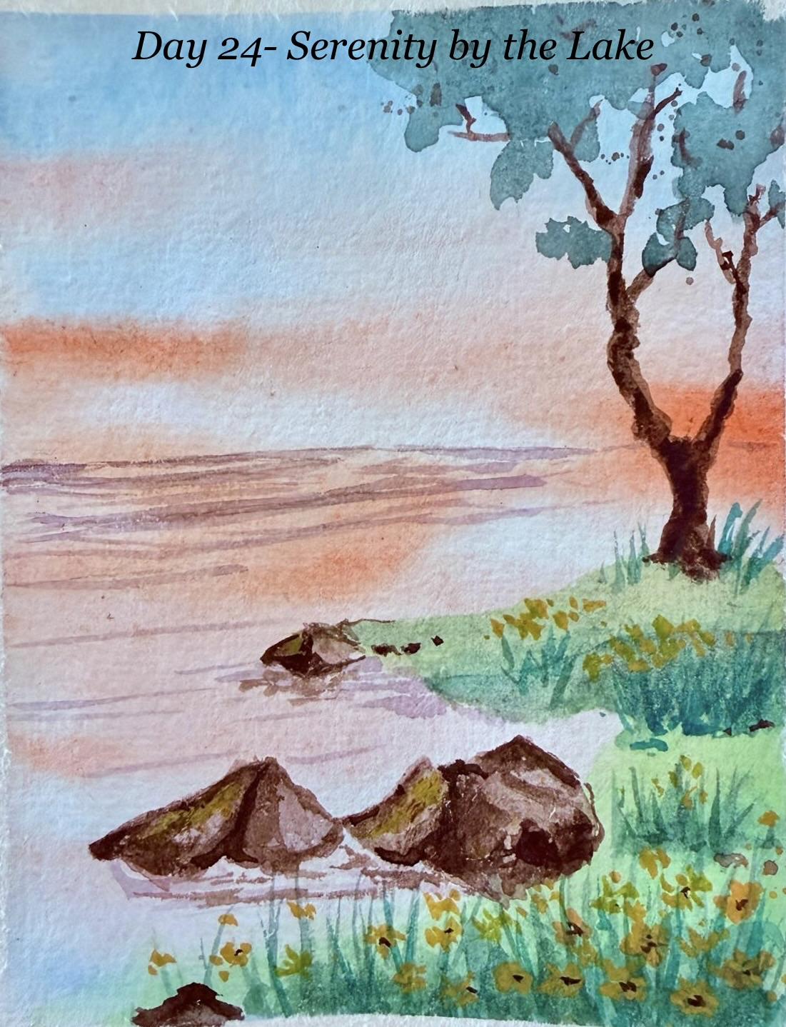 Nature in watercolour - image 26 - student project