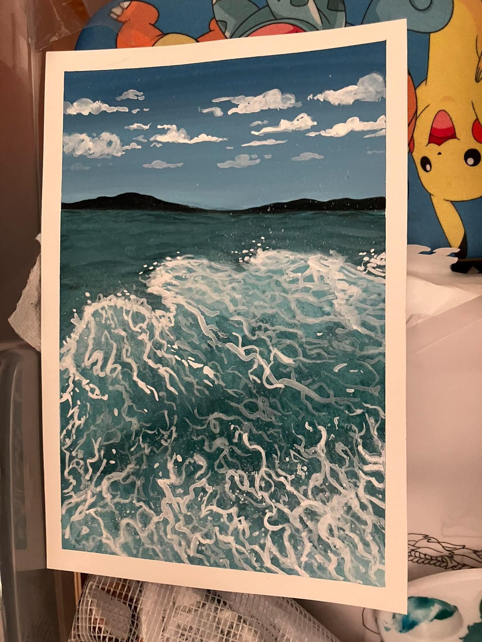 Ocean Paintings - image 3 - student project