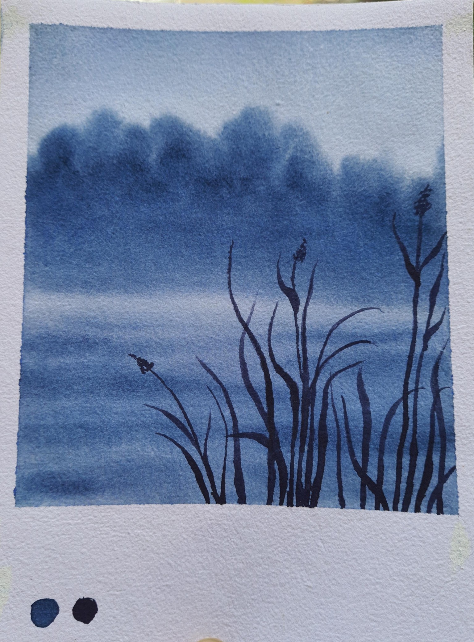 30 Days of Mini Watercolor Landscapes. .. !!! - image 15 - student project