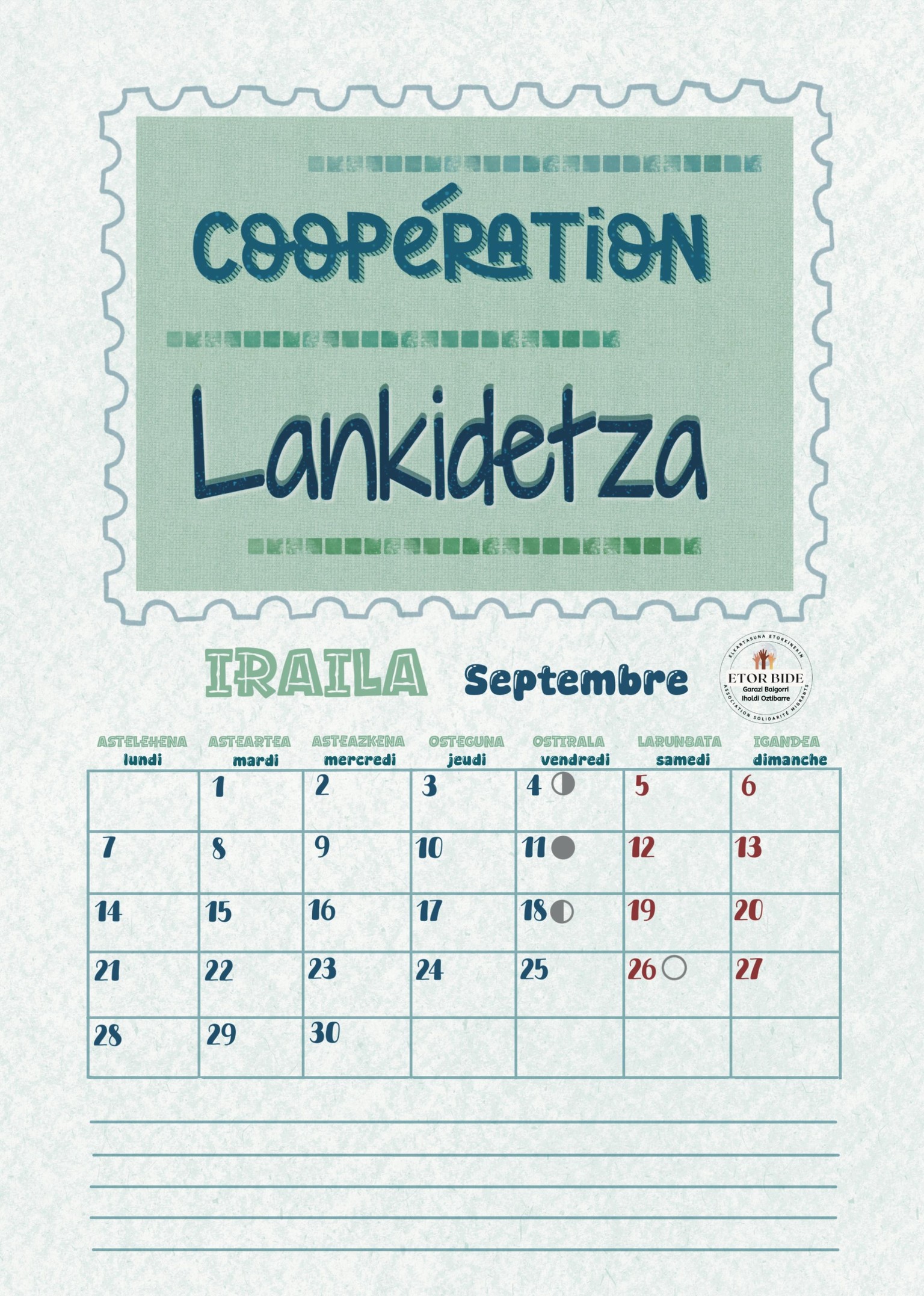 Calendar - image 2 - student project