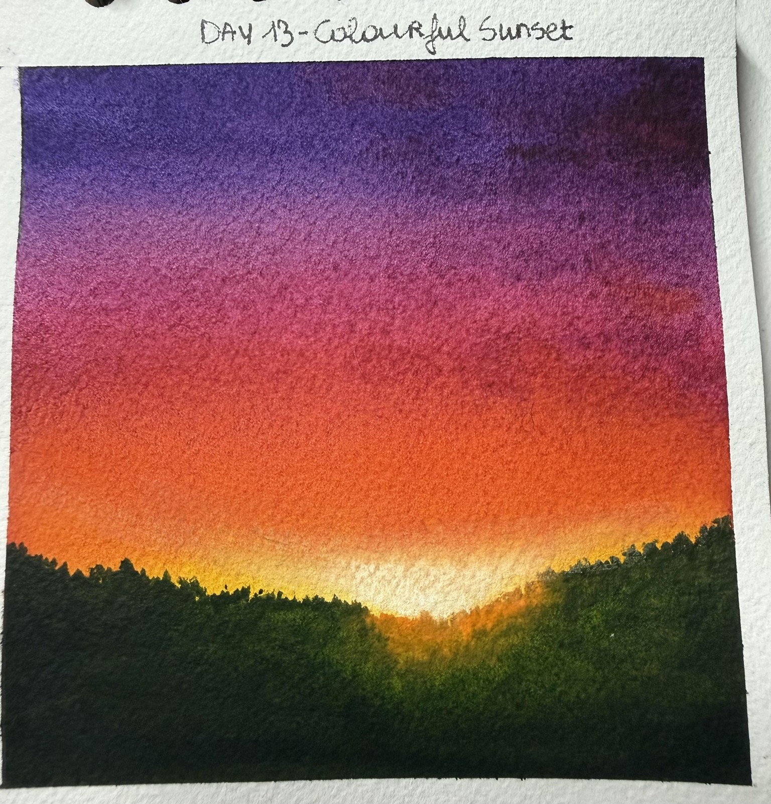 15 days of 15 minute watercolor - image 13 - student project