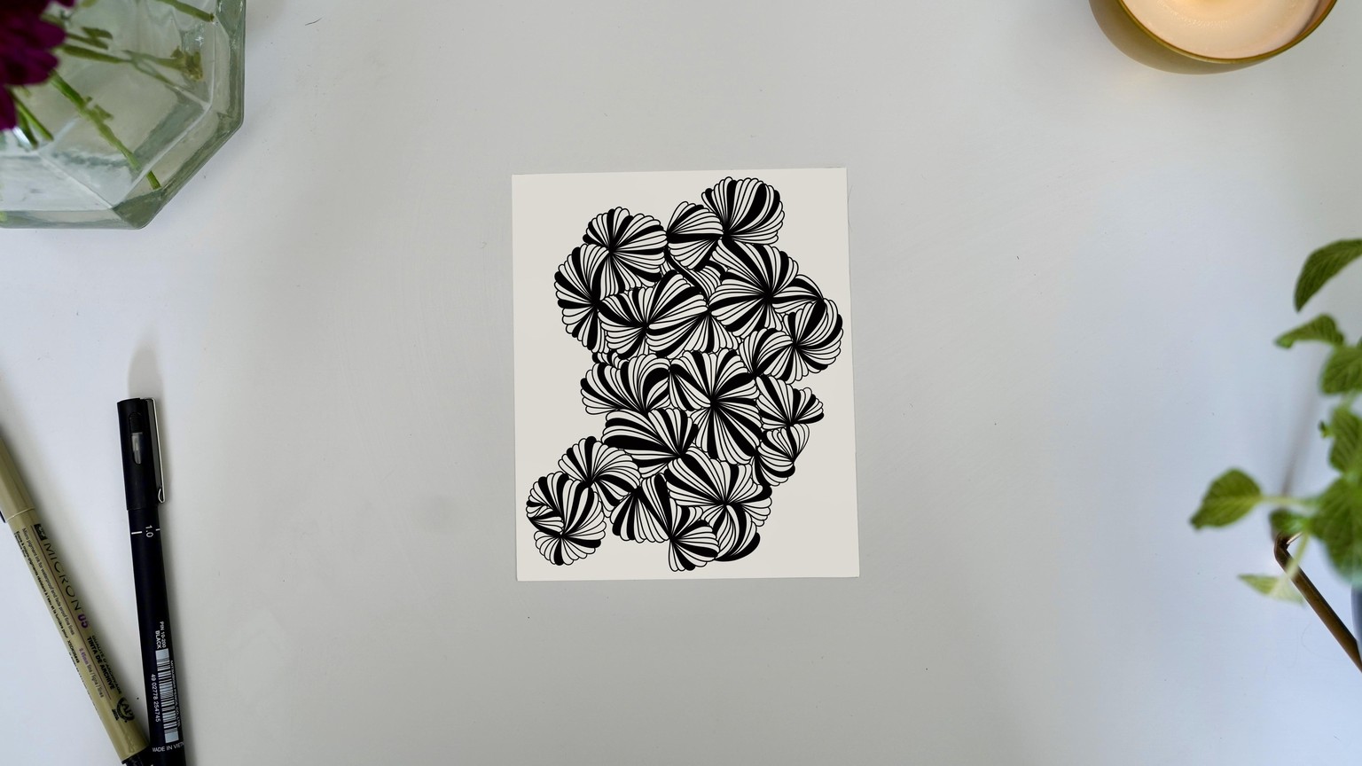 Daily Meditative Art Practice: Pen, Paper & Pattern || - image 5 - student project