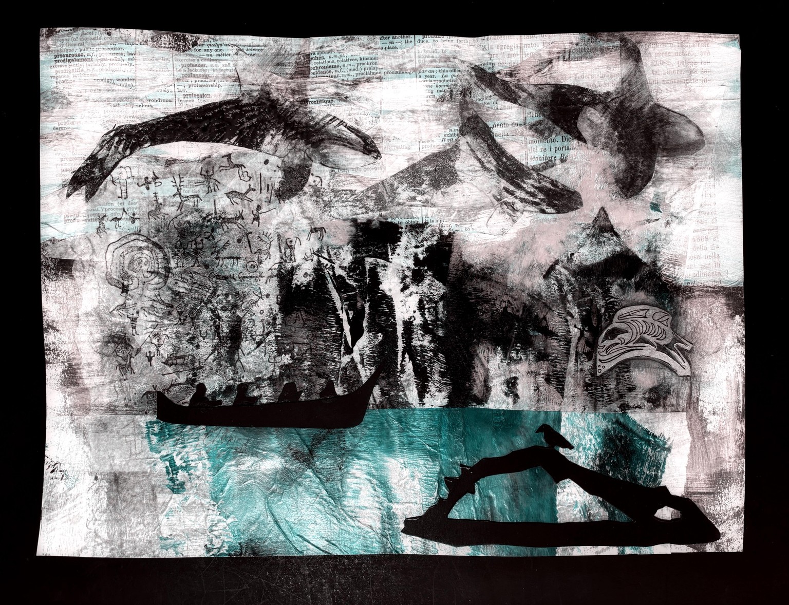 Artist Inspired Procreate Collage - image 3 - student project
