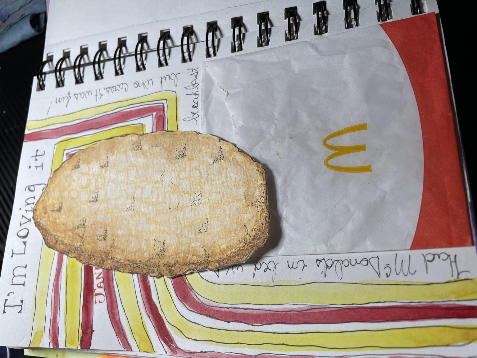 A sketch book pouch - image 2 - student project