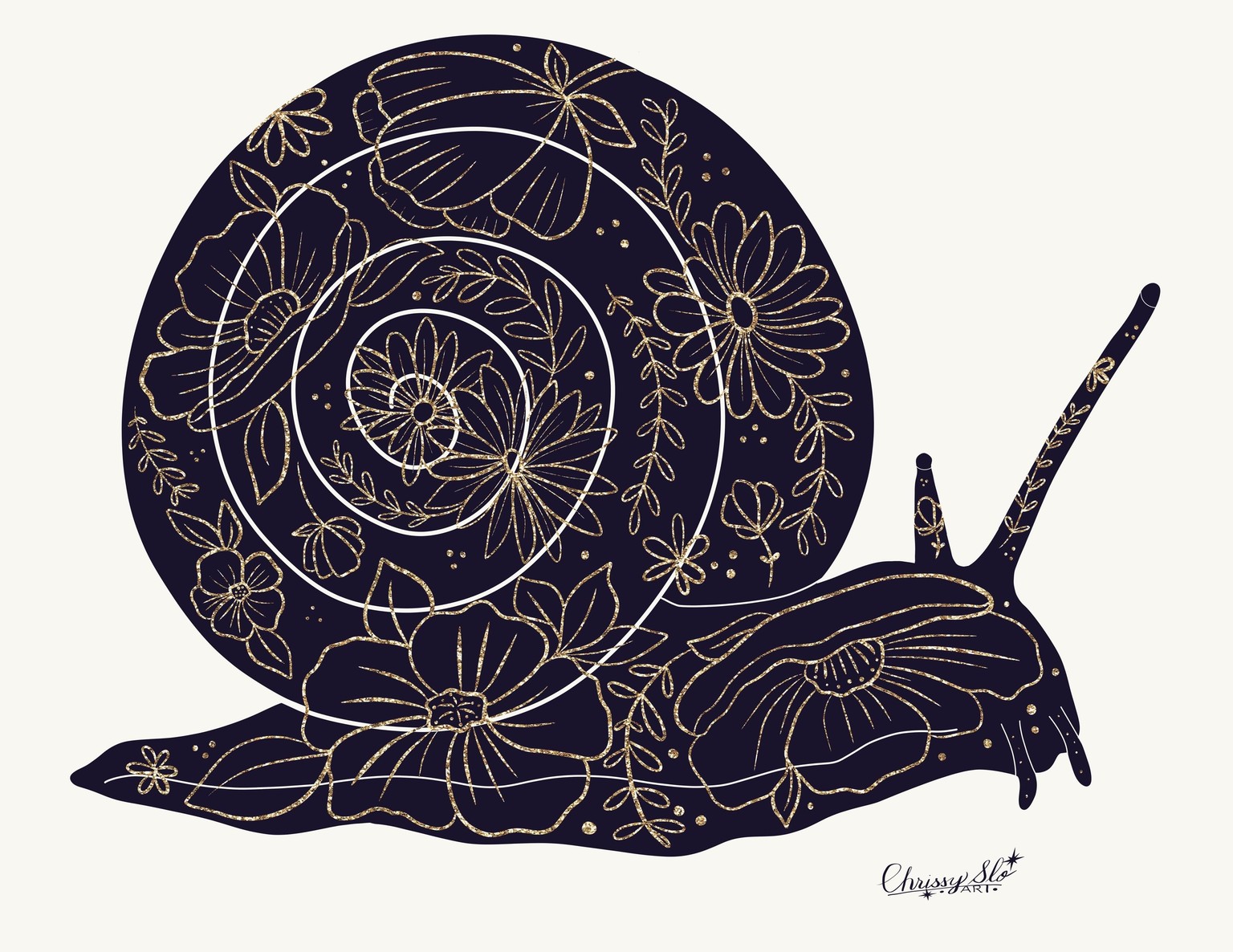 Snail Silhouette - image 3 - student project