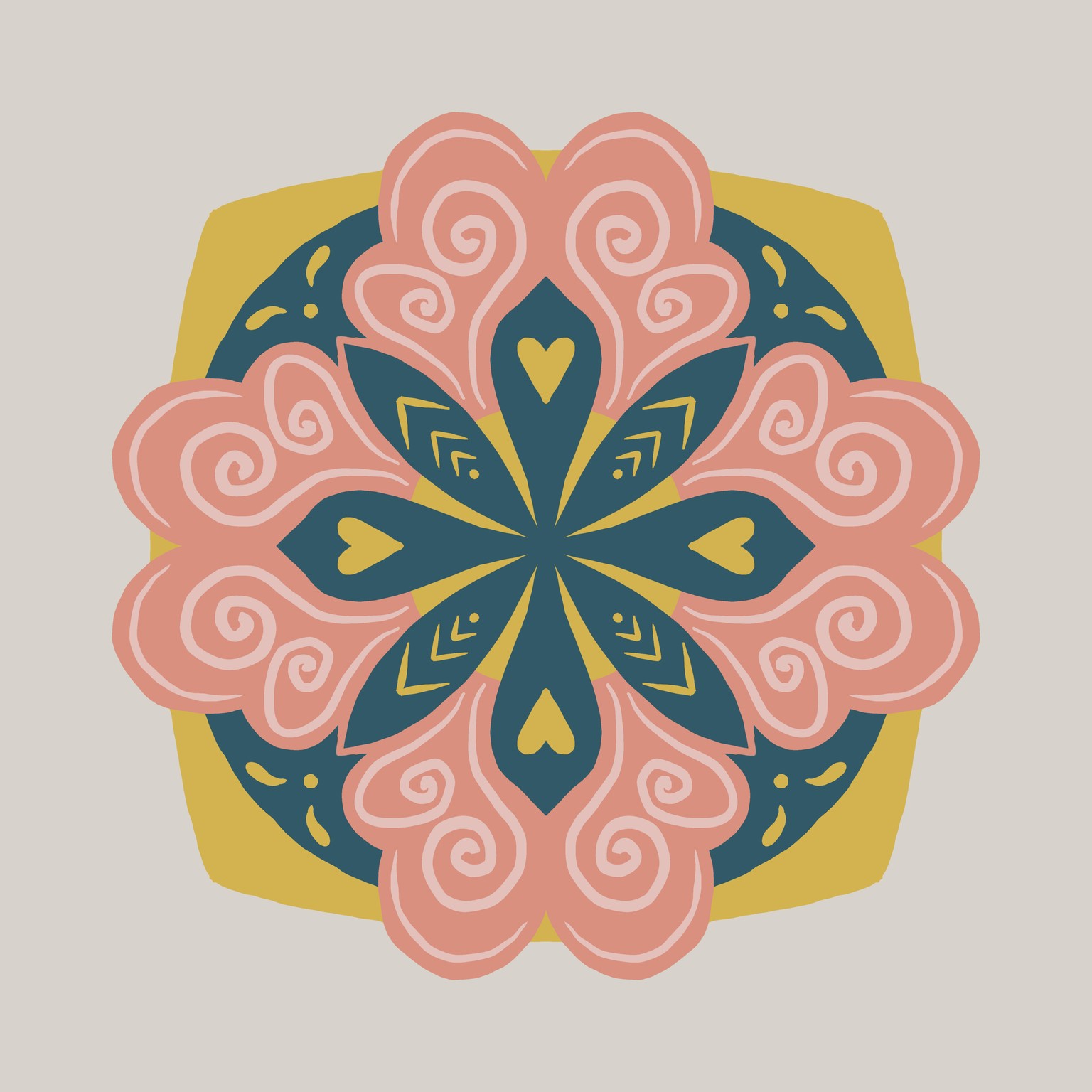 Mandala - image 1 - student project