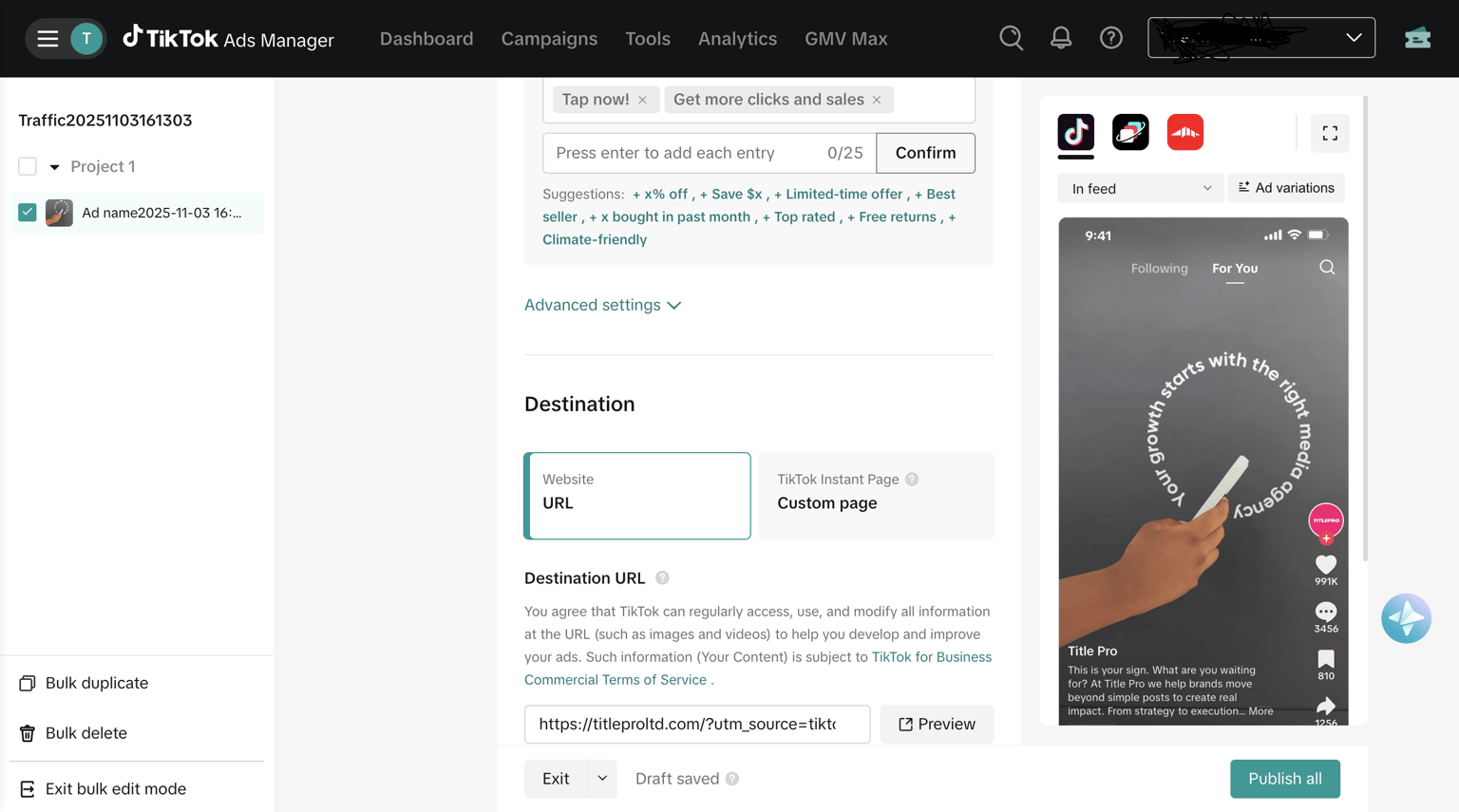 Tiktok Ad project - image 2 - student project