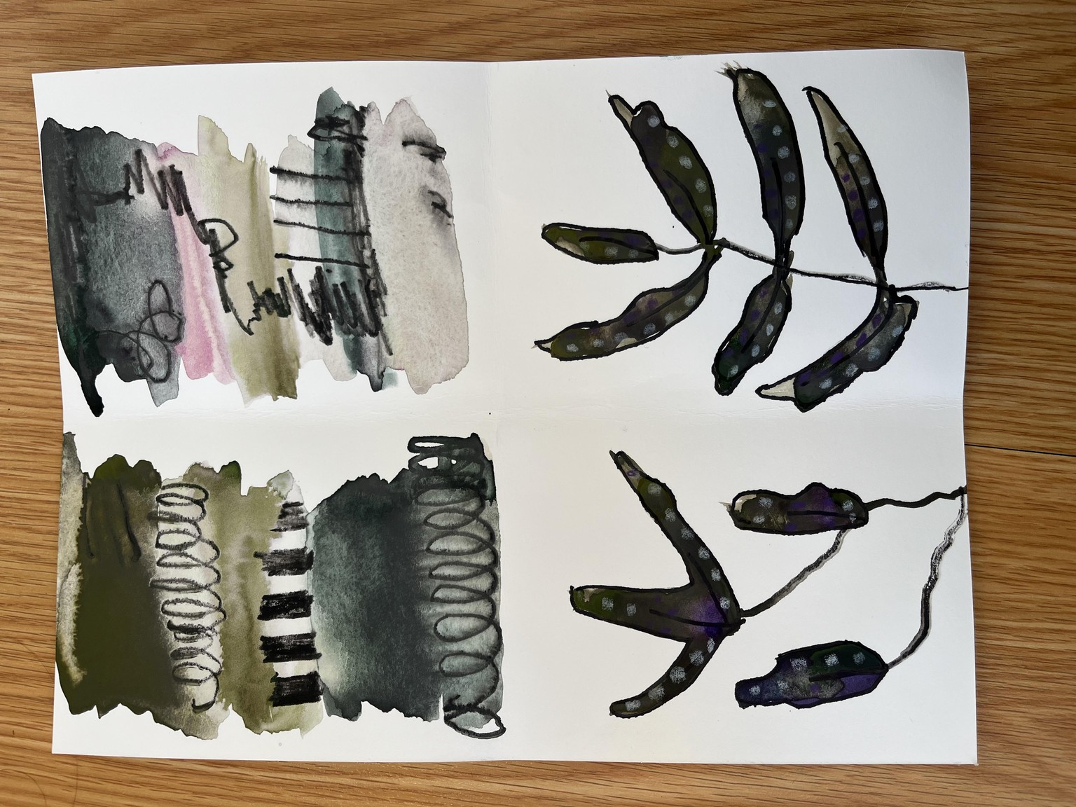 Graphite watercolors - image 3 - student project