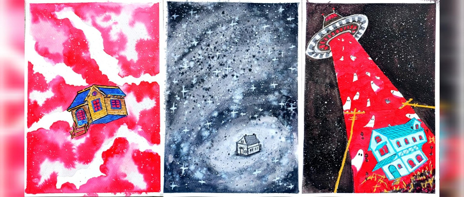 Surreal Cosmic Houses - image 2 - student project