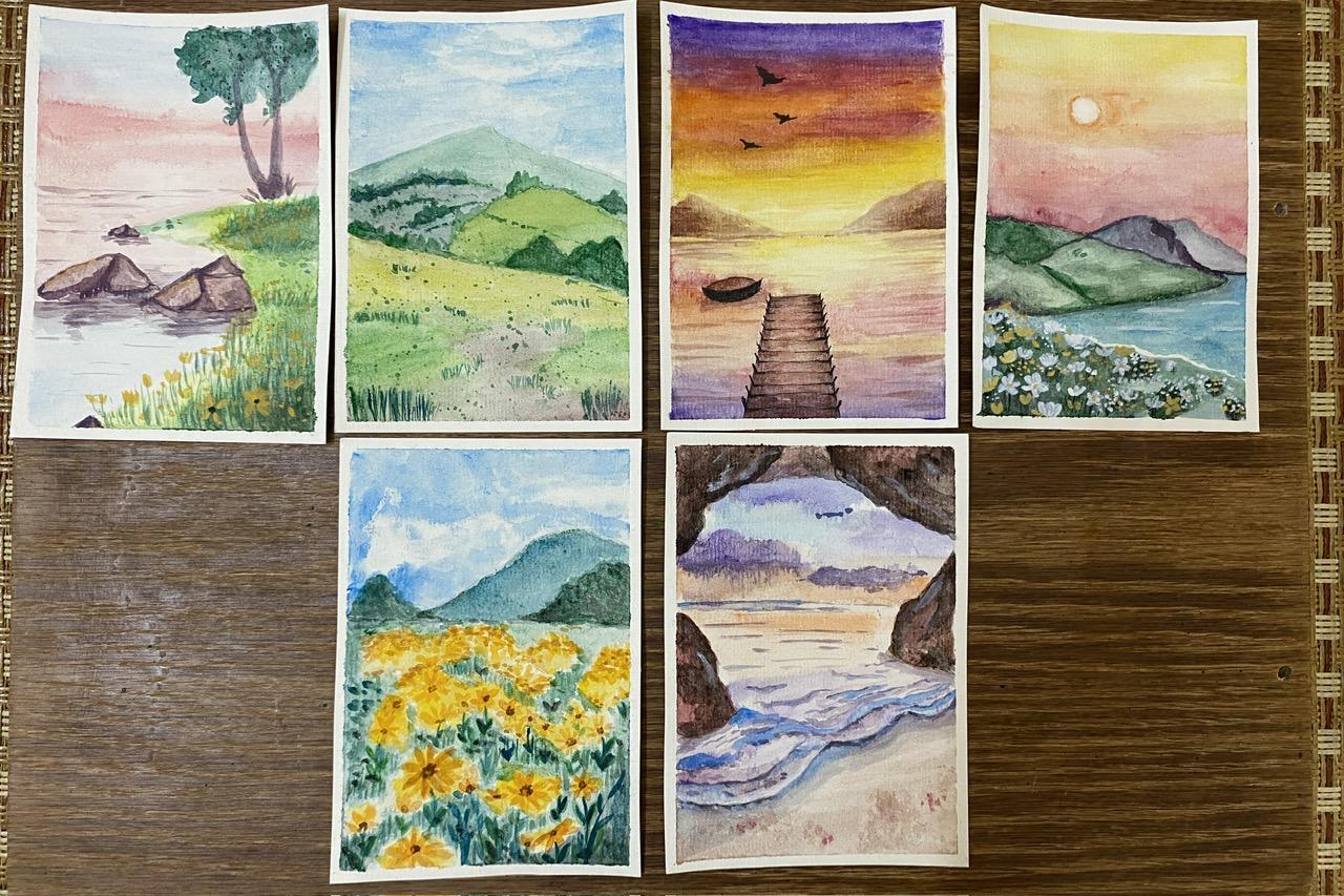 30 Watercolor Paintings of Nature - Femvisionary - image 4 - student project