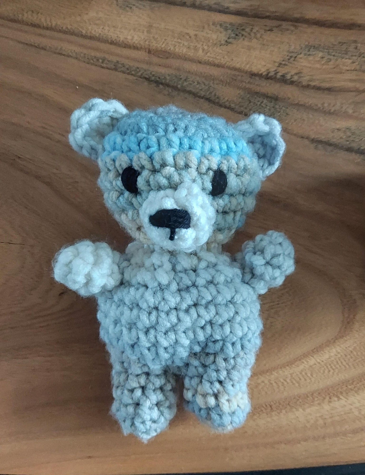 Crochet baby hat and teddy - image 2 - student project