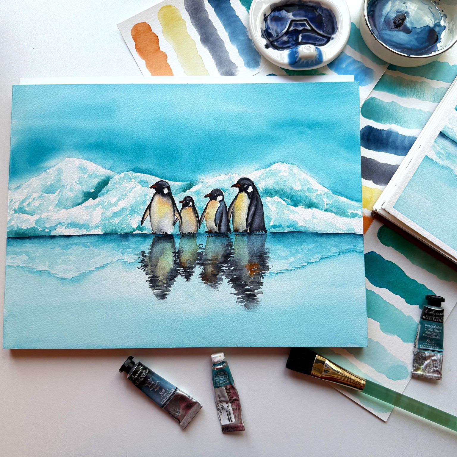 Turquoise and reflections - image 1 - student project