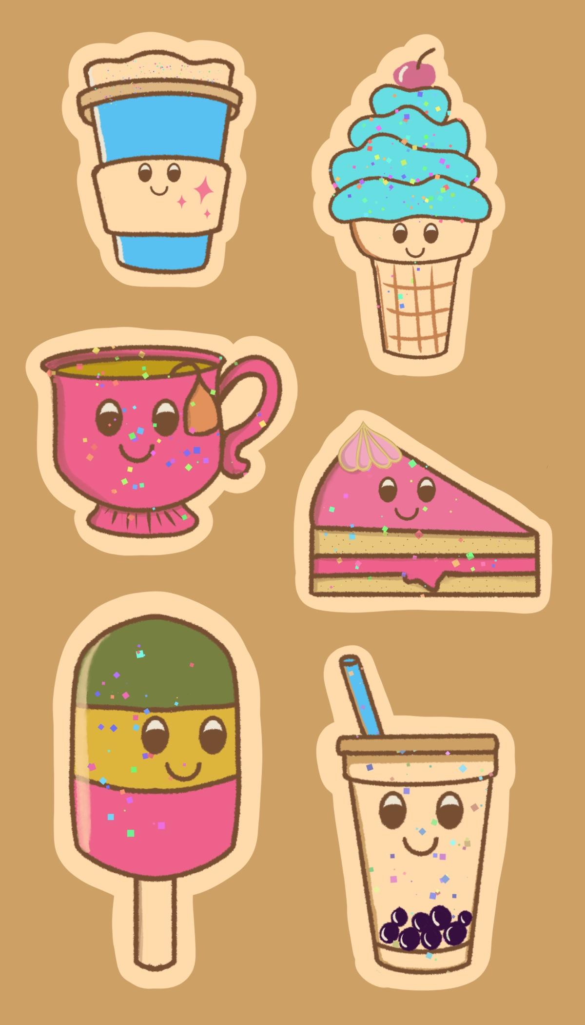 Kawaii Stickers - Success! - image 1 - student project