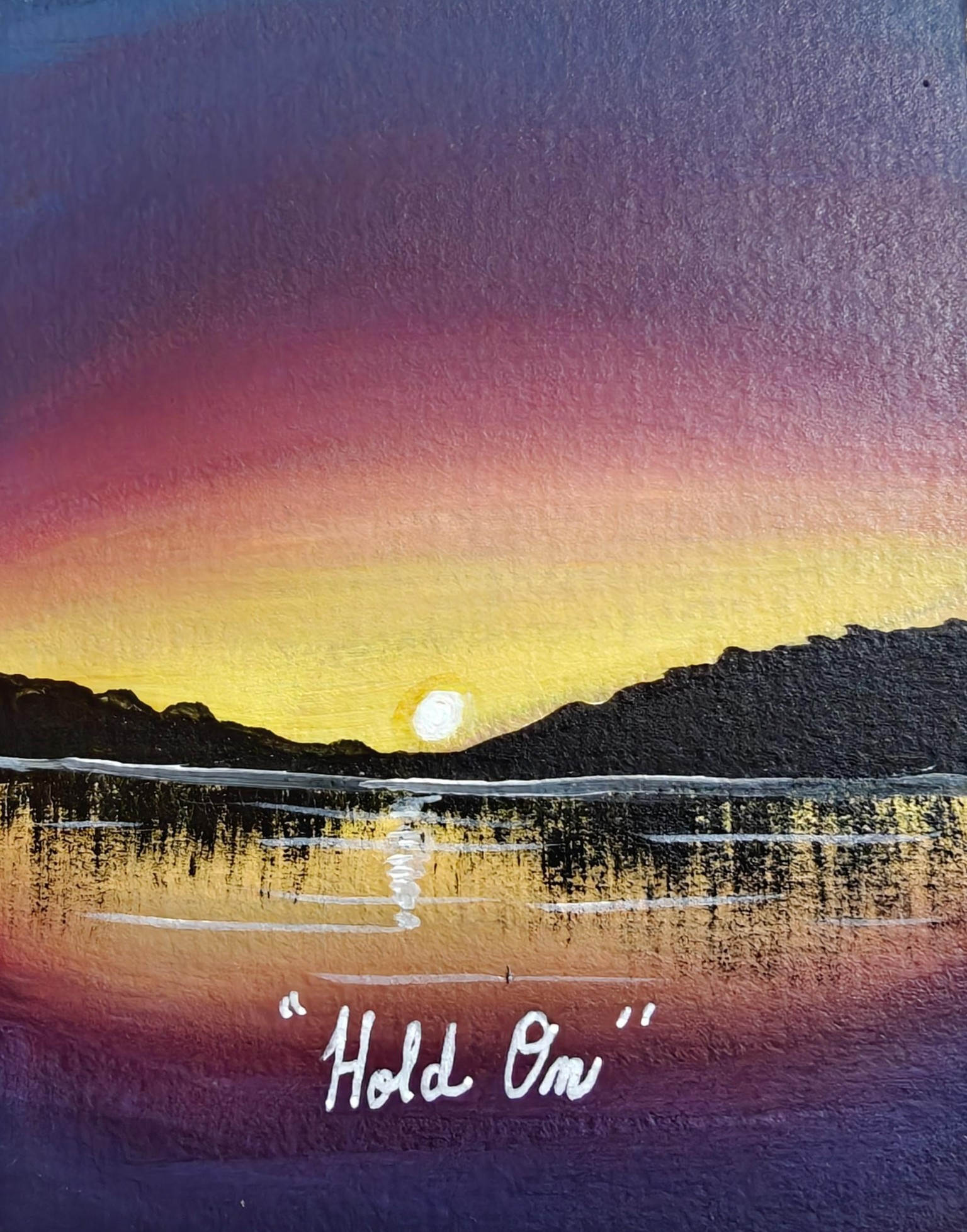 30 Days Acrylic Landscape Challenge :  Day 1 - image 12 - student project