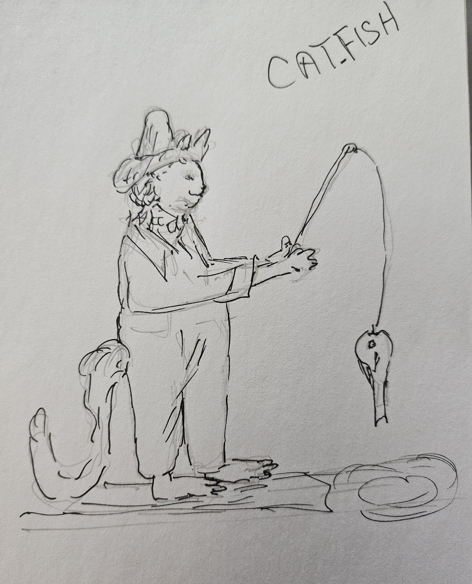 Sketching cats 3 ways - image 2 - student project