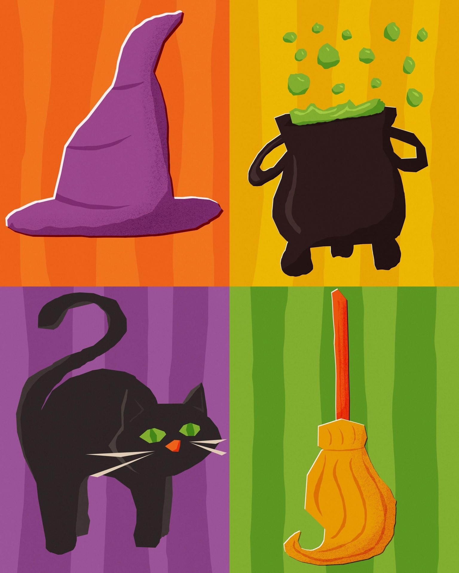 Spooky Wonky Illustrations - image 5 - student project
