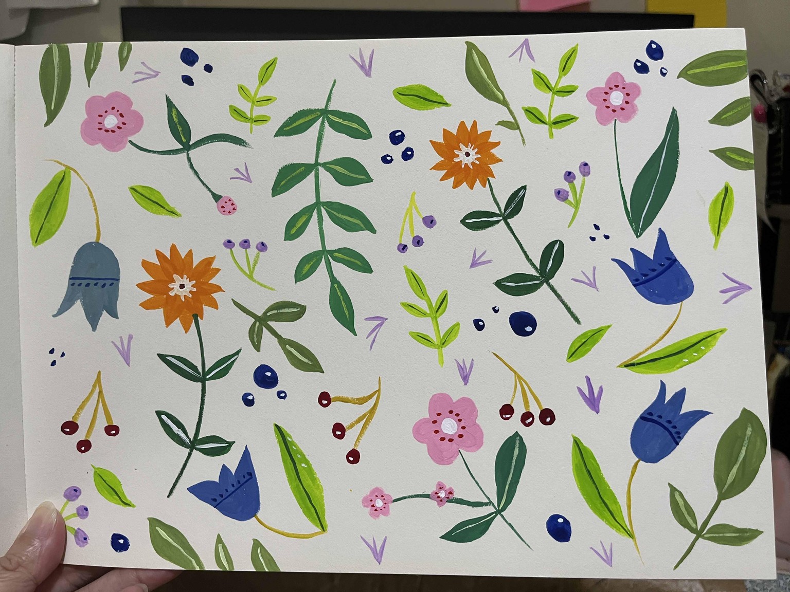 Flowers and Flowers in a vase. - image 2 - student project