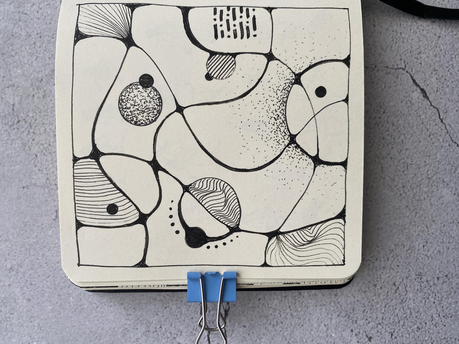 Neurographic relaxing art - image 7 - student project