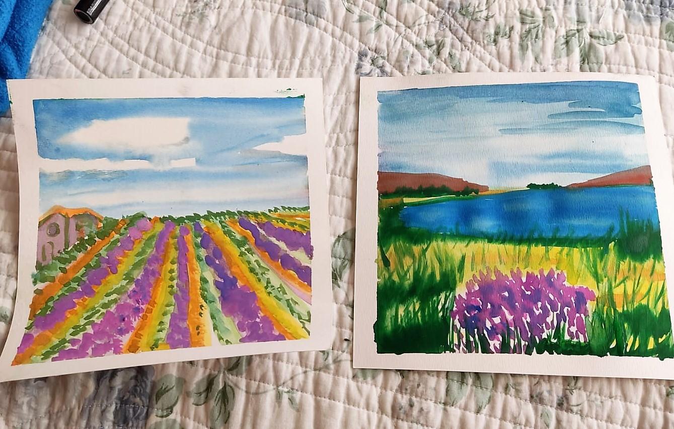 Two landscapes - image 1 - student project