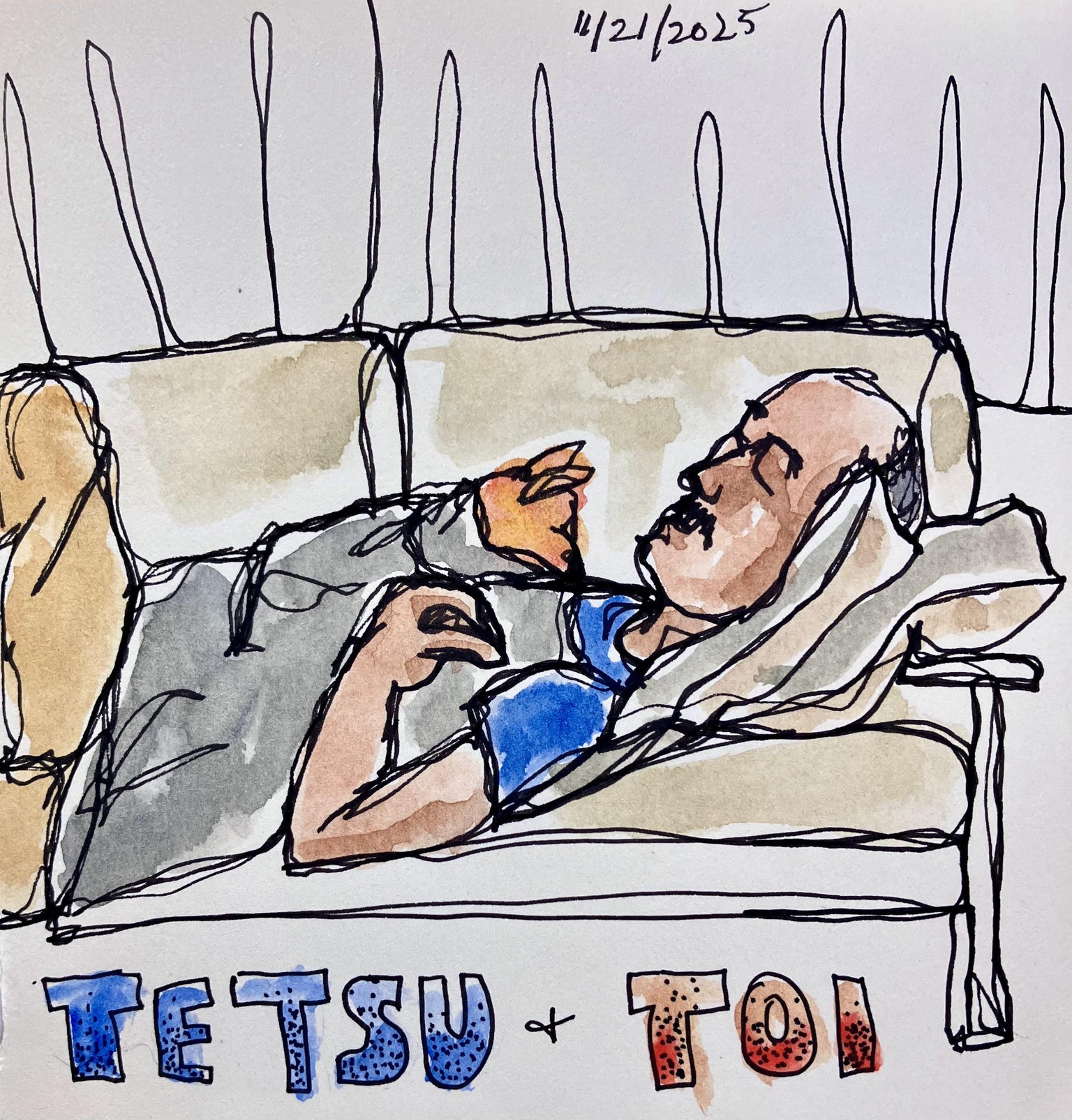 No Effort People Sketches - image 2 - student project