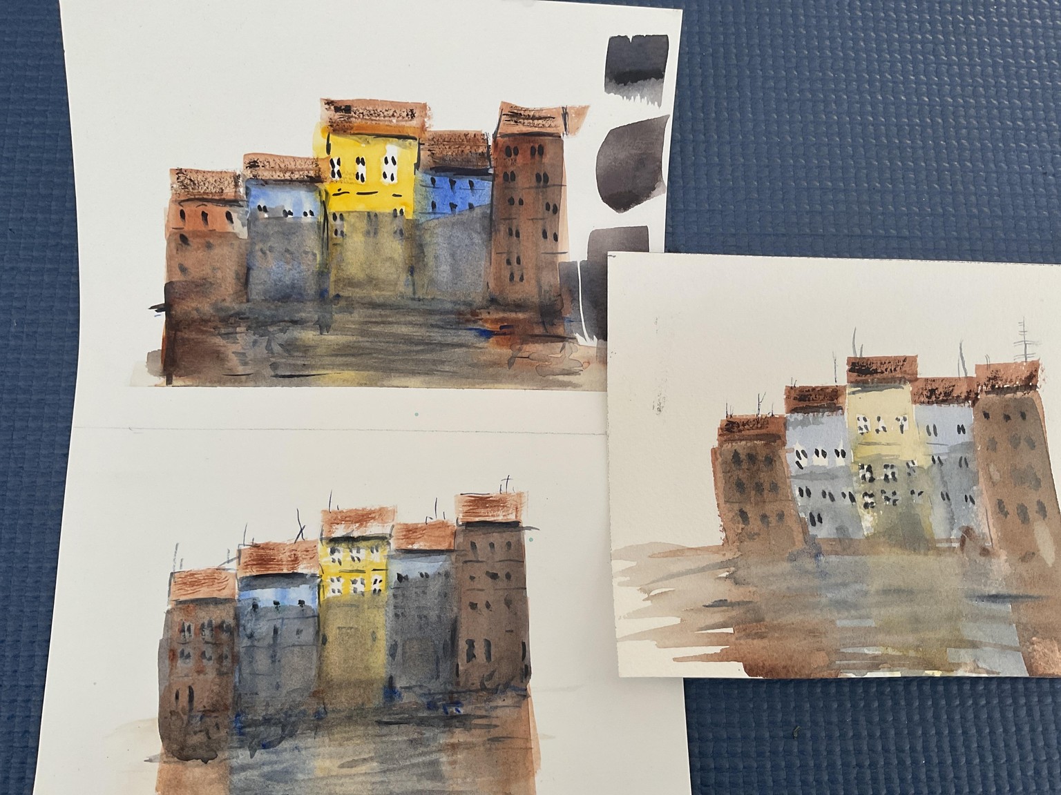 Loose watercolour - image 1 - student project