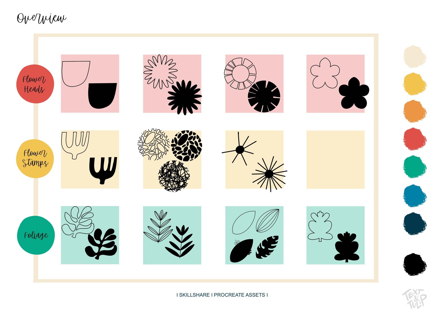 Wildflower background - image 2 - student project