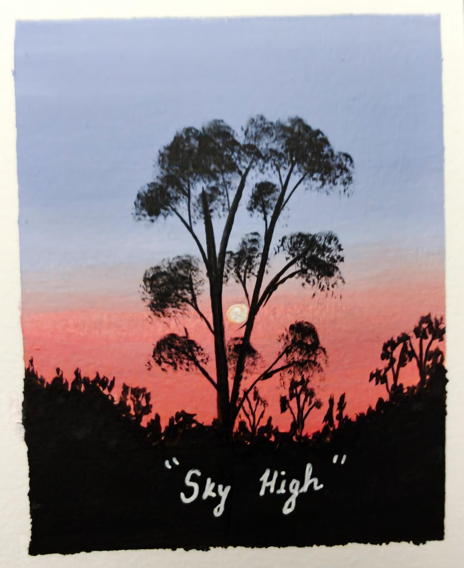 30 Days Acrylic Landscape Challenge :  Day 1 - image 6 - student project