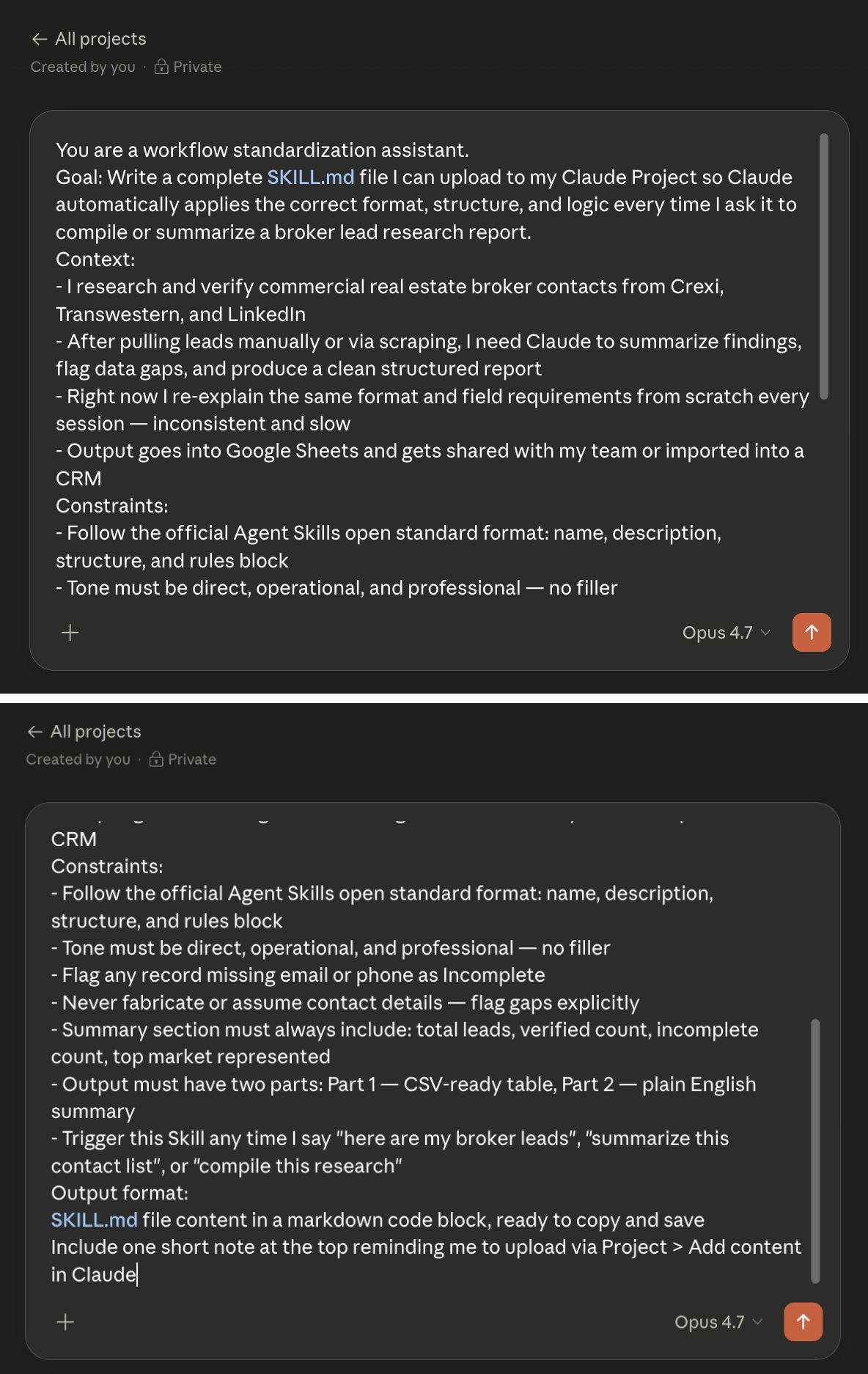 Automating My Lead Research Workflow with Claude: Artifacts & Skills in Action - image 3 - student project