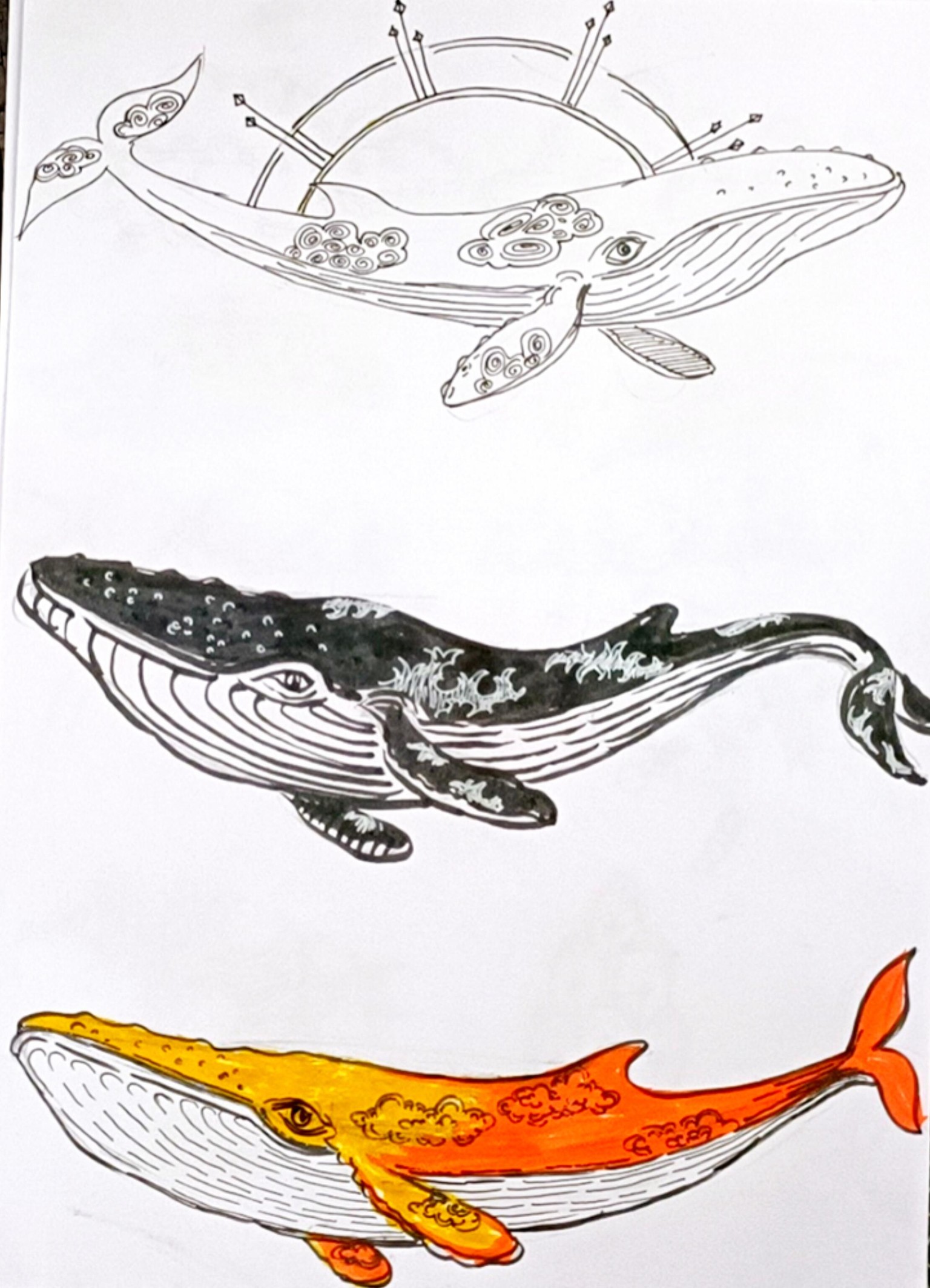 Celestial Whales - image 18 - student project