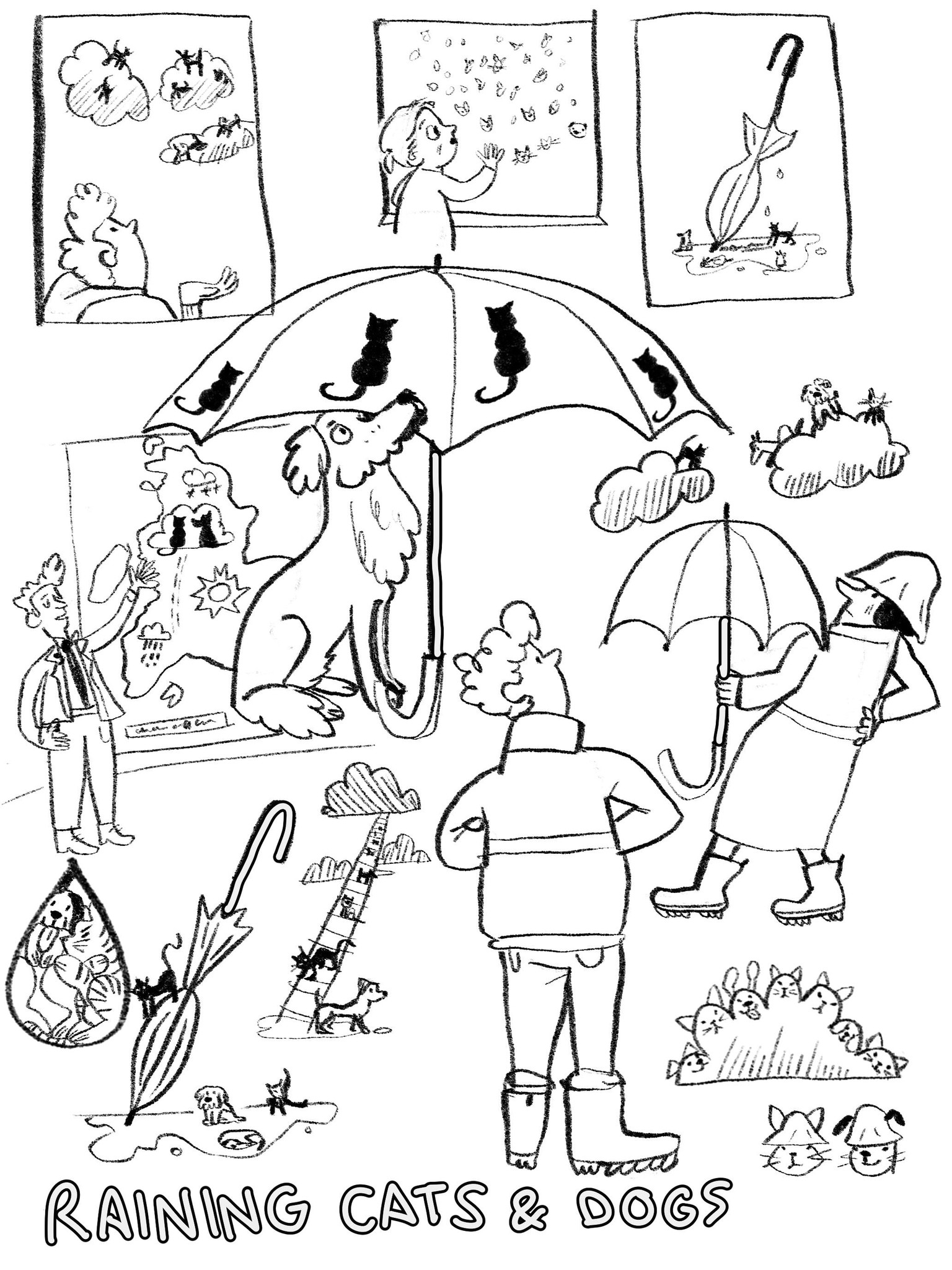Idiom sketches - image 4 - student project
