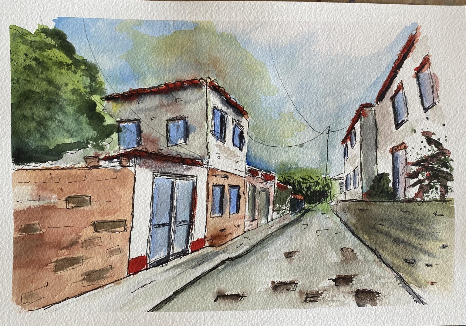 One point perspective - image 1 - student project