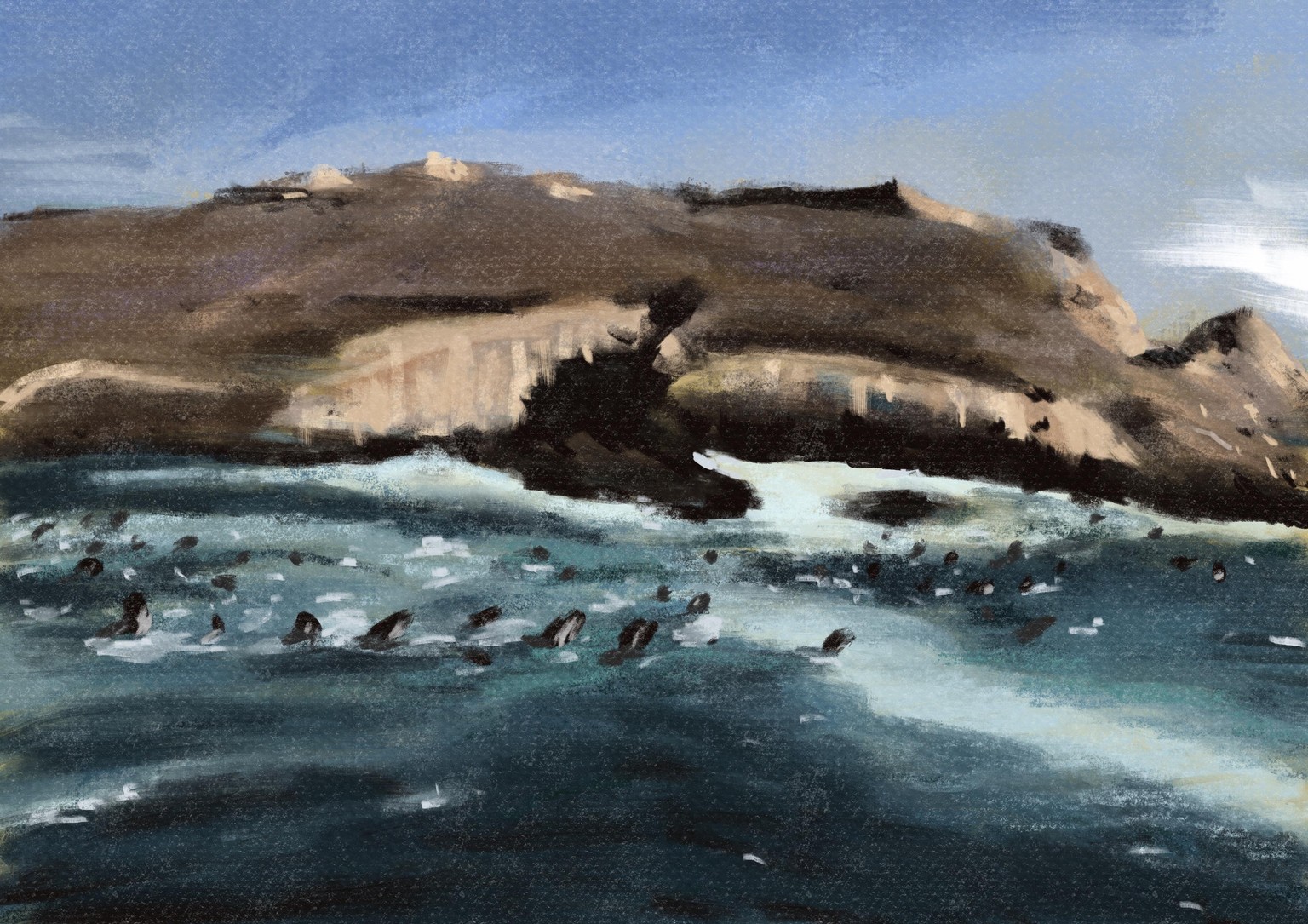 Procreate oil painting - image 1 - student project