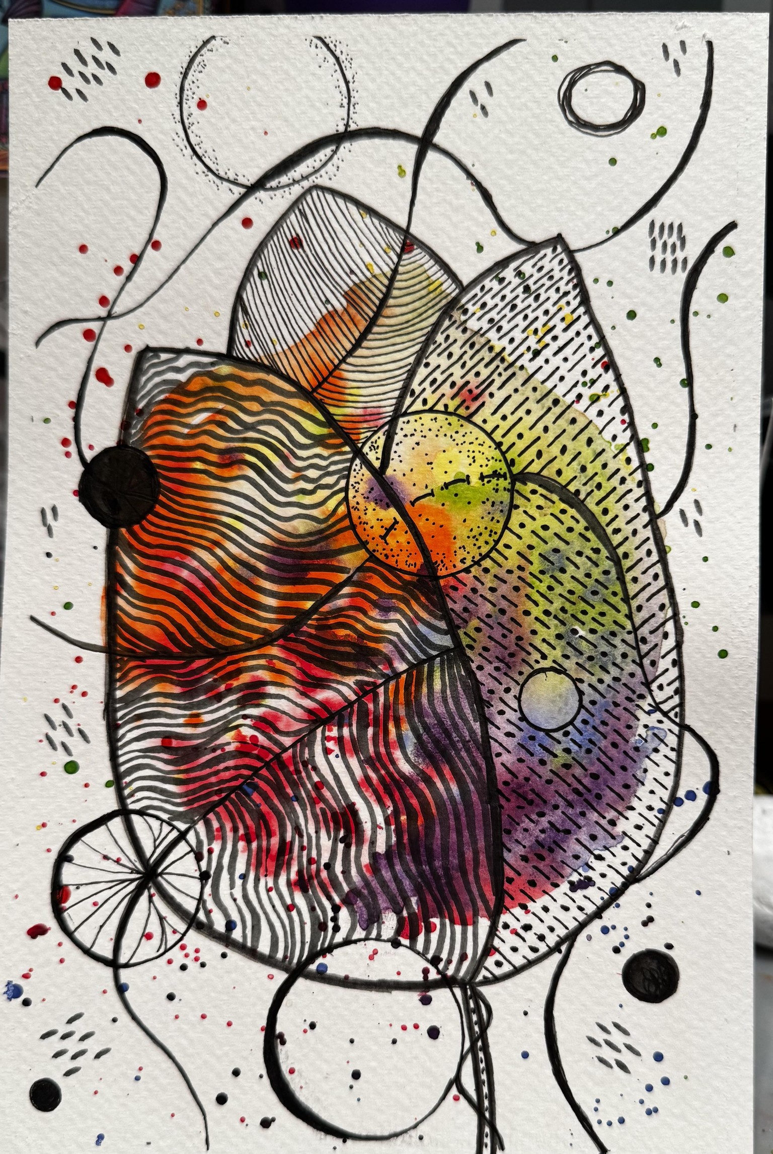 Tulip abstract & interpretation of art piece - image 2 - student project