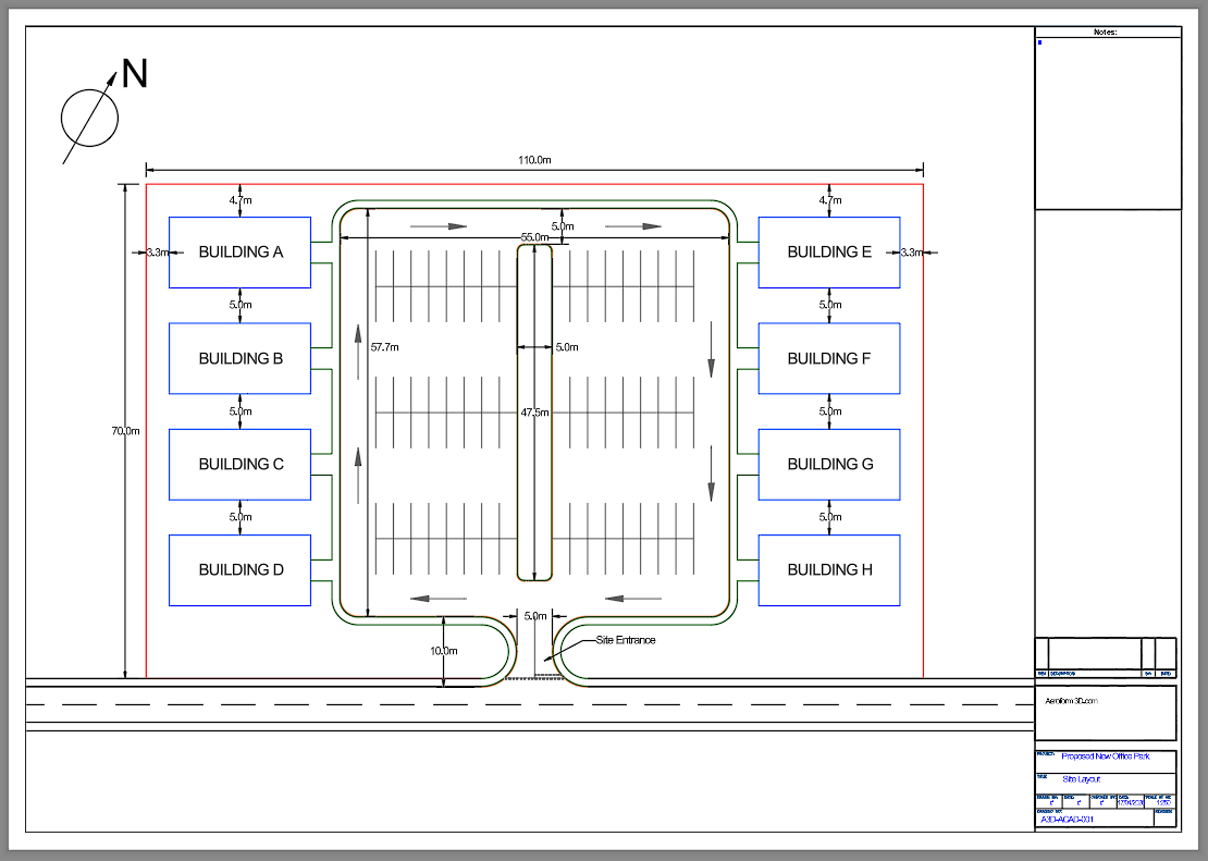 Office Park Project - image 2 - student project