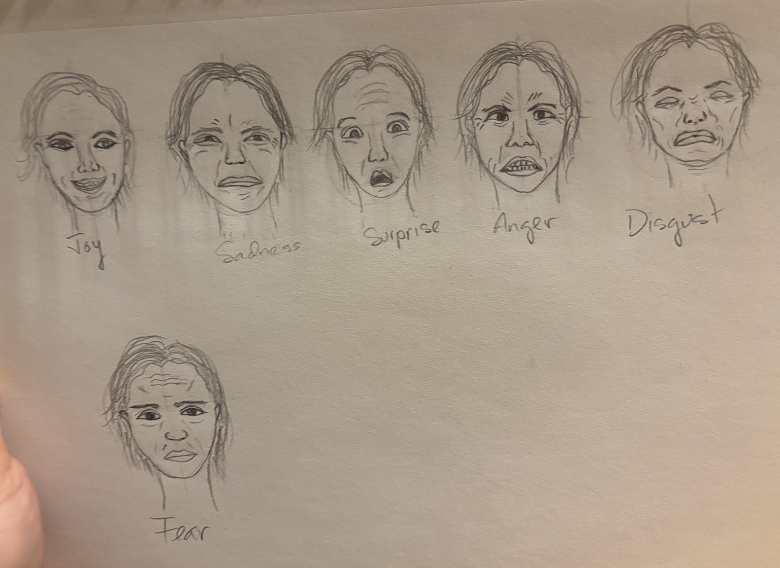 Six emotions - image 1 - student project