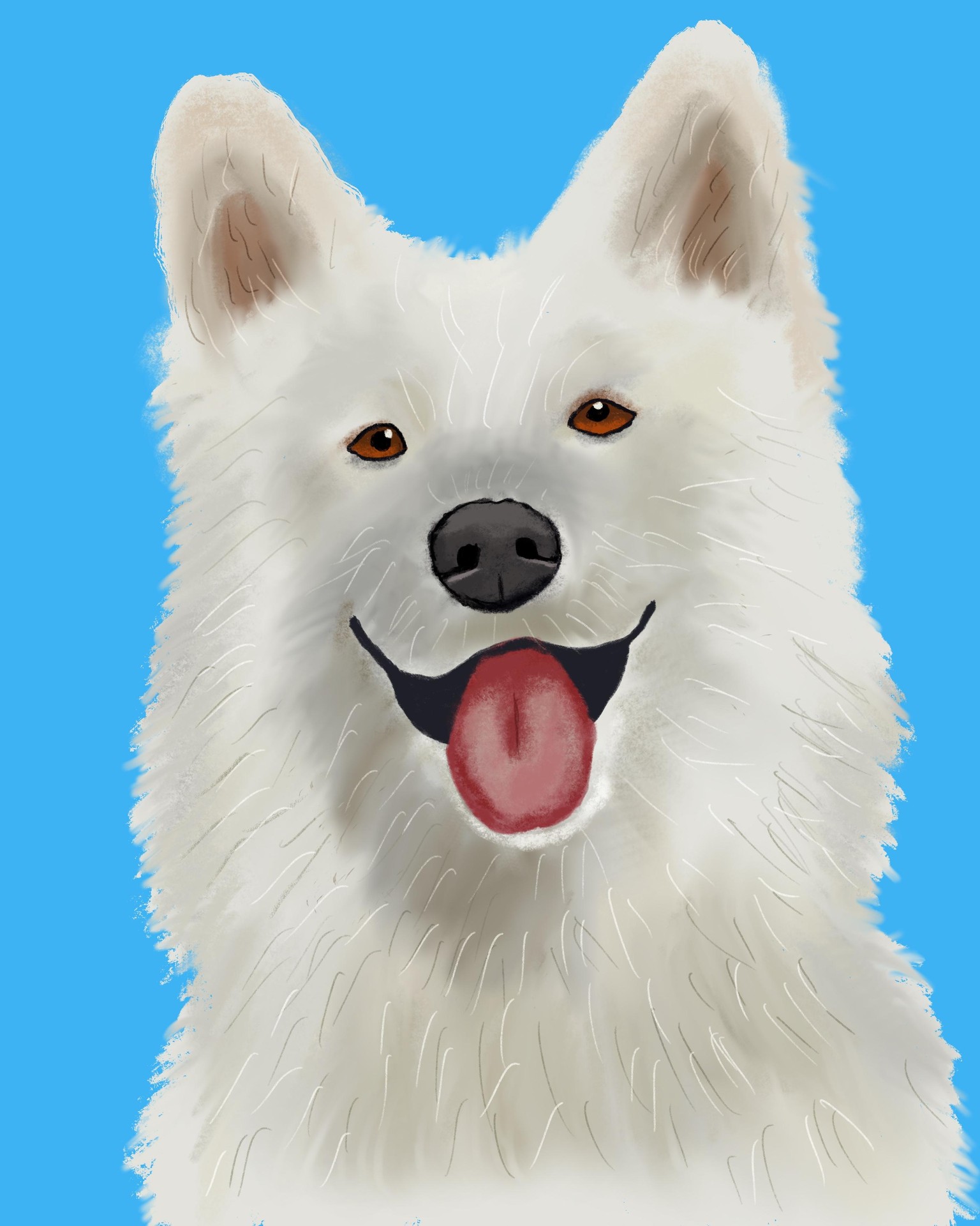 First Dog Portrait - image 1 - student project