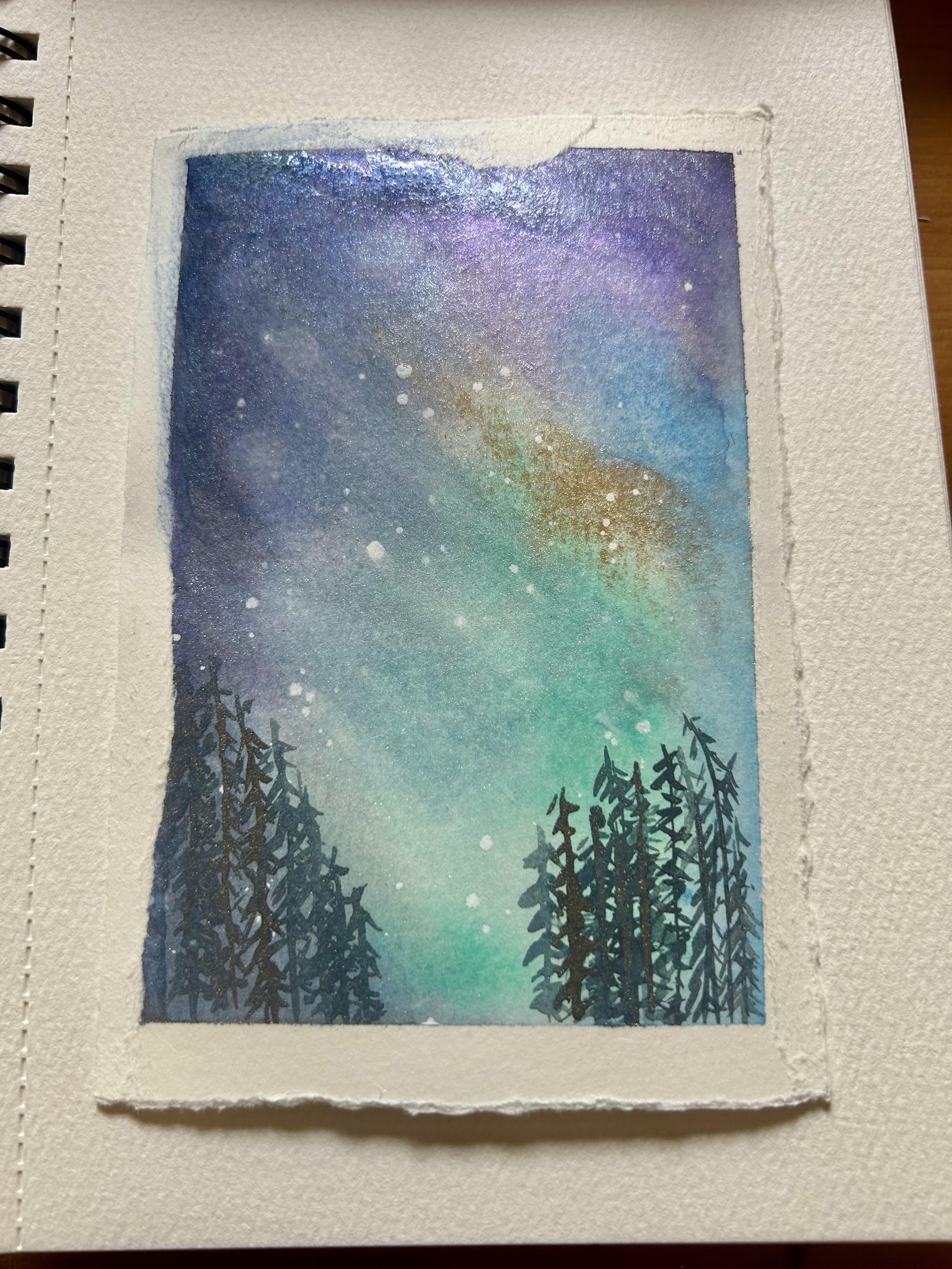 my first northern lights - image 2 - student project