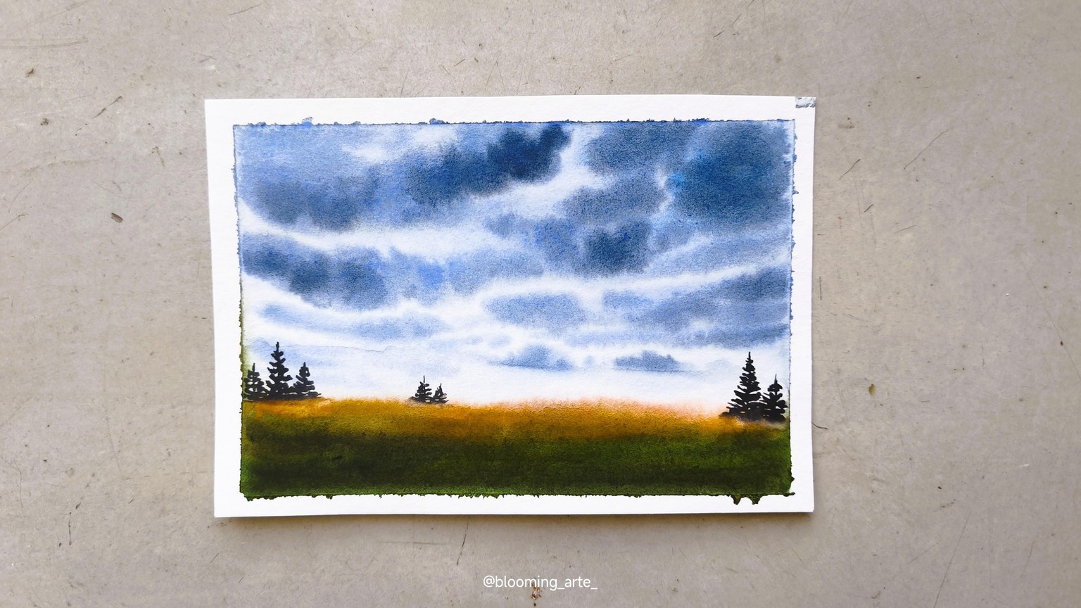 Stop Overworking — Minimalistic Landscapes - image 10 - student project